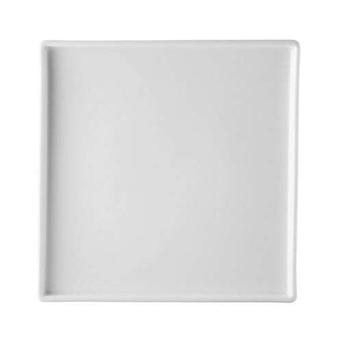 C.A.C. PLC-6, 6.12-Inch Porcelain Dinner Square Plate, 3 DZ/CS