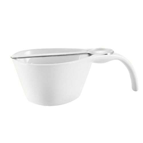 C.A.C. PTS-66-SET, 2 Oz Porcelain Cup with 4.5-Inch Spoon, 72Set/Cs