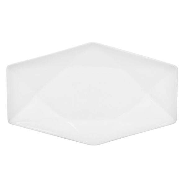C.A.C. QZT-12, 10-Inch Porcelain Crystal Rectangular Platter, 2 DZ/CS