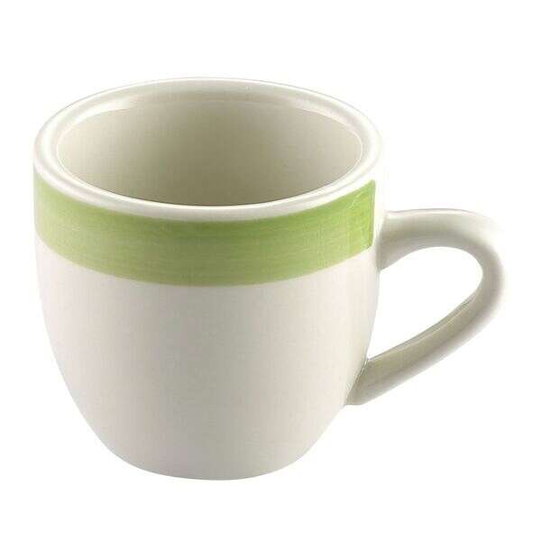 C.A.C. R-35-G, 3.5 Oz 2.5-Inch Stoneware Green A.D. Cup, 3 DZ/CS