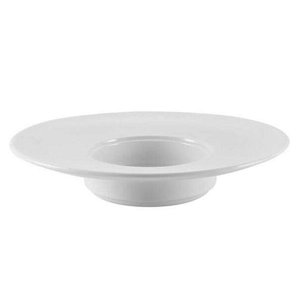 C.A.C. RCN-312, 12 Oz 11.75-Inch Porcelain Wide Rim Pasta Bowl, DZ