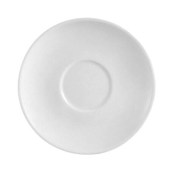 C.A.C. RCN-36, 4.5-Inch Porcelain Saucer for RCN-35 and PRM-2-P Cups, 3 DZ/CS