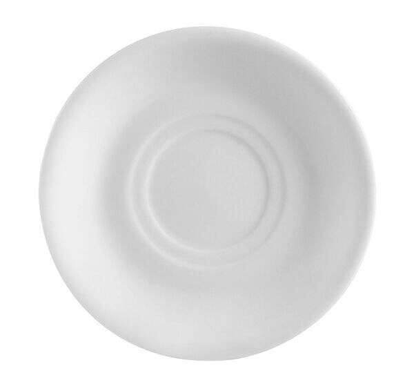 C.A.C. RCN-57, 6.87-Inch Porcelain Saucer for RCN-56 Cup, 3 DZ/CS