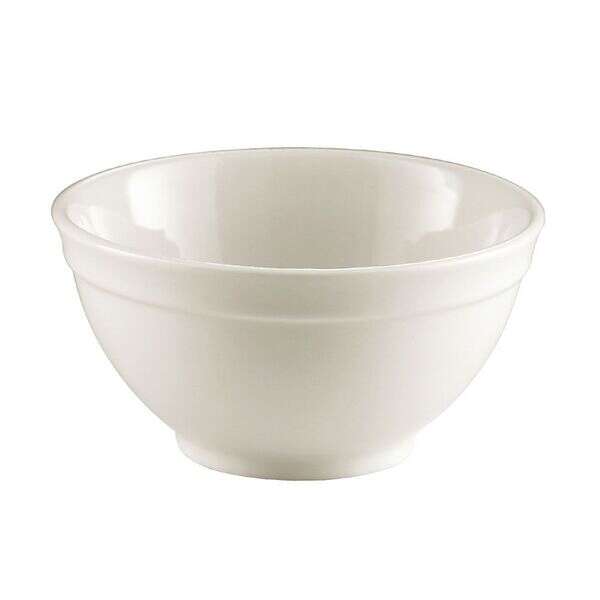 C.A.C. RCN-B406, 24 Oz 6.12-Inch Porcelain Stacking Bowl, 3 DZ/CS