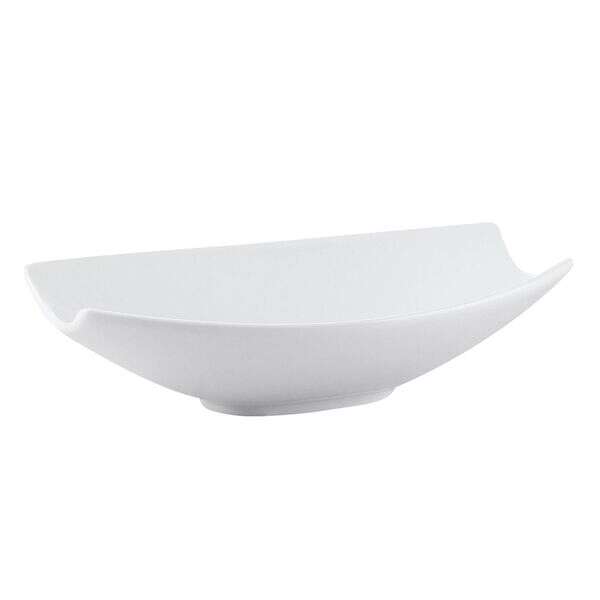 C.A.C. RCN-B515, 72 Oz 15.25-Inc Porcelain Deep Oval Bowl, 8 PC/CS