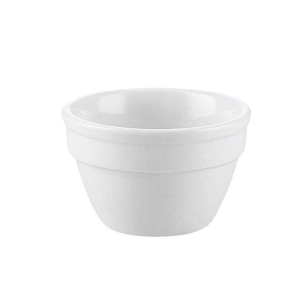 C.A.C. RCN-B545, 16 Oz 4.87-Inch Porcelain Deep Stacking Bowl, 3 DZ/CS