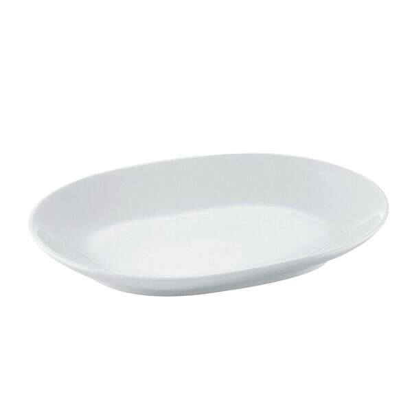 C.A.C. RCN-CD12, 9.87-Inch Porcelain Coupe D-End Platter, 2 DZ/CS