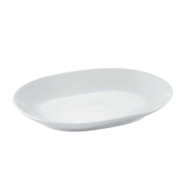 C.A.C. RCN-CD31, 6.12-Inch Porcelain Coupe D-End Platter, 3 DZ/CS