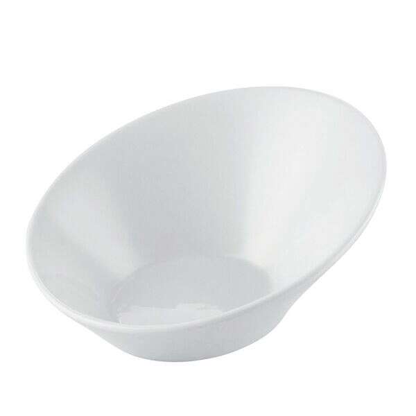 C.A.C. RCN-SB9, 22 Oz 9-Inch Porcelain Slanted Bowl, DZ