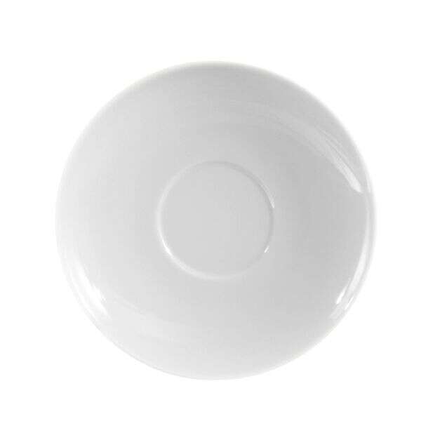 C.A.C. RCN-V10S, 7-Inch Porcelain Saucer for RCN-VC10 Cup, 3 DZ/CS
