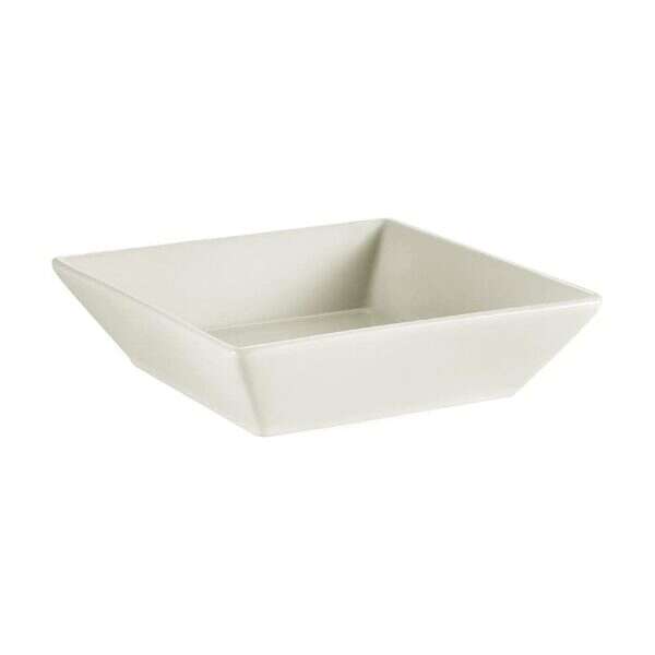 C.A.C. RE-B8, 42 Oz 8-Inch Stoneware Square Bowl, 2 DZ/CS