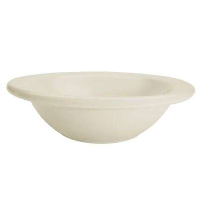 C.A.C. REC-10, 13 Oz 6-Inch Round White Grapefruit Dish, 36/CS