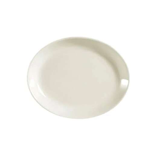 C.A.C. REC-14C, 12.75-Inch Stoneware Coupe Oval Platter, DZ