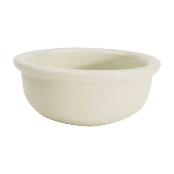 C.A.C. REC-42, 6 Oz 4-Inch Stoneware Nappie Bowl, 4 DZ/CS