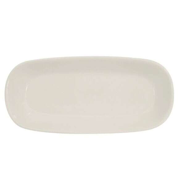 C.A.C. REC-RT16, 10-Inch Stoneware Rectangular Platter, 2 DZ/CS