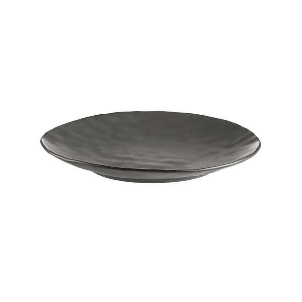 C.A.C. RFR-16, 10.75-Inch Stoneware Dark Green Plate, DZ