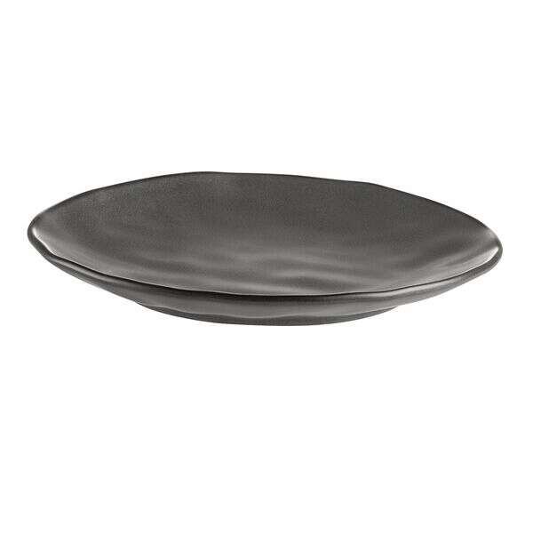 C.A.C. RFR-25, 13-Inch Stoneware Dark Green Plate, DZ