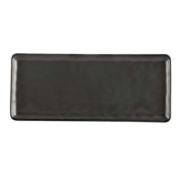 C.A.C. RFR-RT61, 16-Inch Stoneware Dark Green Rectangular Platter, DZ