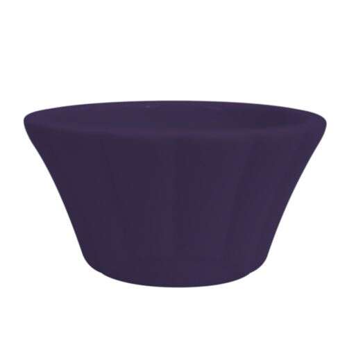 C.A.C. RMK-F2-BLU, 2 Oz 2.5-Inch Porcelain Blue Floral Ramekin, 4 DZ/CS