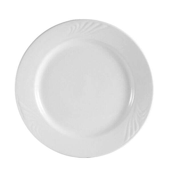 C.A.C. RSV-6, 6.25-Inch Porcelain Dinner Plate, 3 DZ/CS
