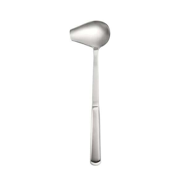 C.A.C. SBFH-LS06, 1 Oz Stainless Steel Spout Ladle with Hollow Handle