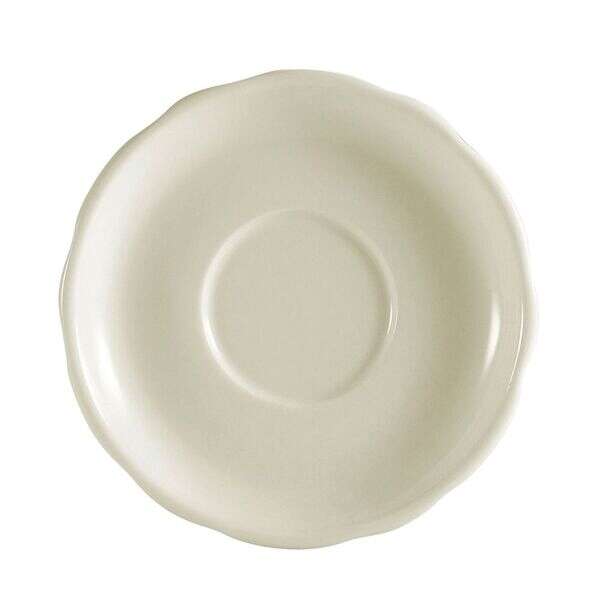 C.A.C. SC-2, 6-Inch Stoneware Saucer for Sc-1C, 3 DZ/CS