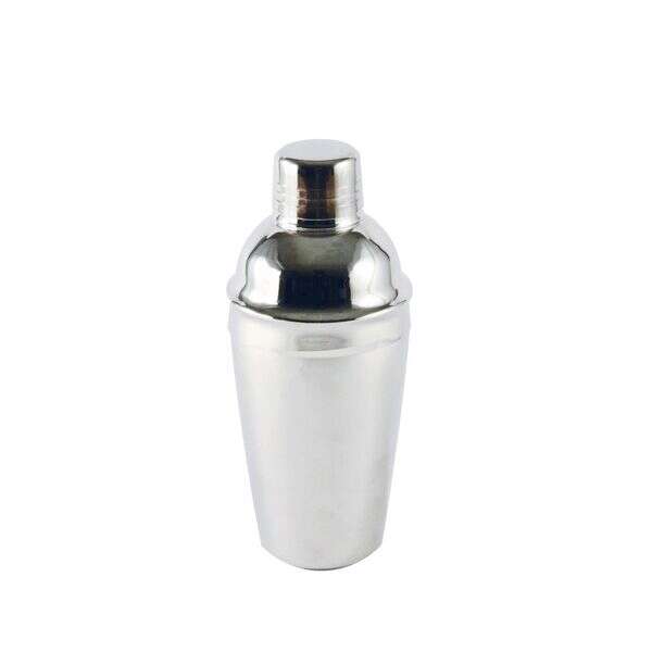 C.A.C. SCSK-20S, 20 Oz Stainless Steel Super Cobbler Cocktail Shaker, 3-Piece Set