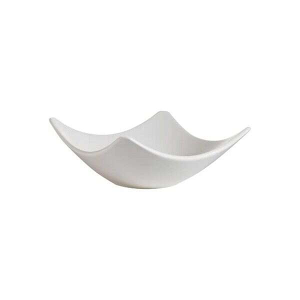 C.A.C. SHA-H5, 5-Inch Porcelain Square Dish, 3 DZ/CS