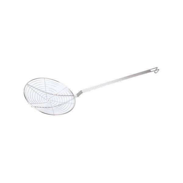 C.A.C. SKSP-09, 9-inch Nickel-Plated Metal Round Spiral Wire Skimmer