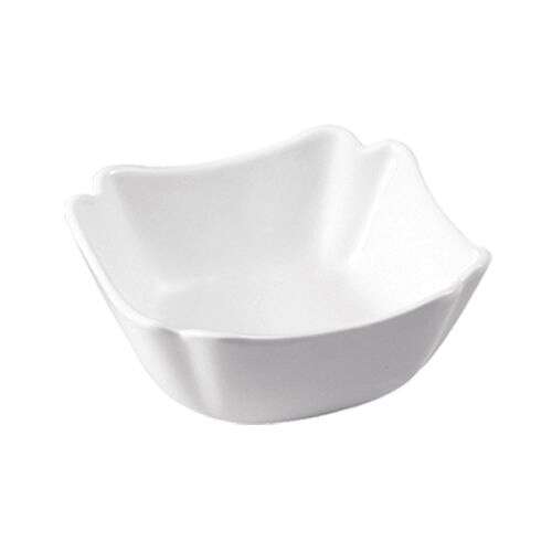C.A.C. SLB-7, 38 Oz 6.75-Inch Porcelain Square Salad Bowl, 2 DZ/CS