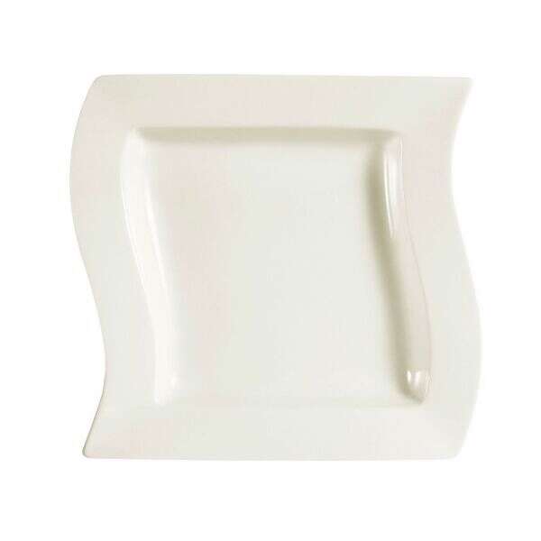 C.A.C. SOH-3, 12 Oz 8.5-Inch Stoneware Square Soup Plate, 2 DZ/CS
