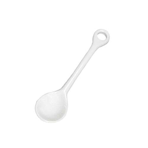 C.A.C. SPN-4, 4.5-Inch Porcelain Tasting Spoon, 6 DZ/CS
