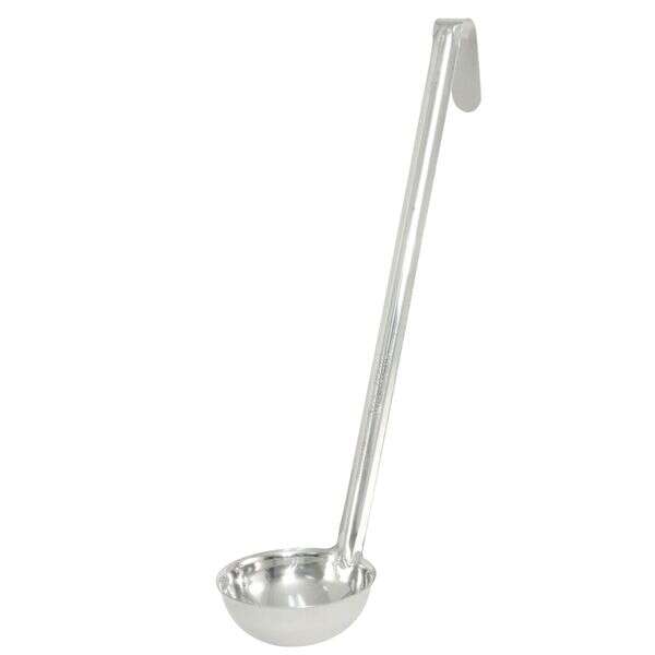 C.A.C. SSLD-20, 2 Oz Stainless Steel One-Piece Ladle