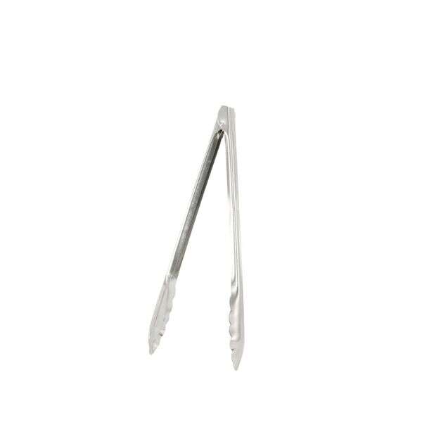 C.A.C. SSUT-12-05, 12-inch Stainless Steel Utility Tong