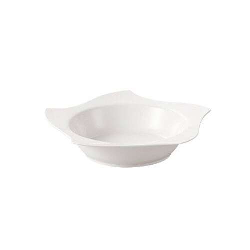C.A.C. STA-108, 10 Oz 8-Inch Porcelain Five Star Pasta Bowl, 2 DZ/CS