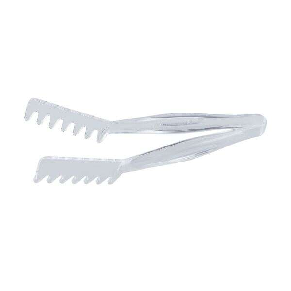 C.A.C. STKU-11C, 11-inch Plastic Clear Spaghetti Tong