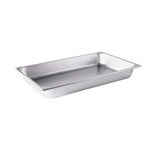 C.A.C. STPF-S25-2, 2.5-inch Stainless Steel Full-Size 25 Gauge Standard Steam Table Pan