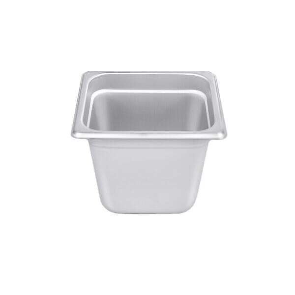 C.A.C. STPS-25-6, 6-inch Stainless Steel 1/6 Size 25 Gauge Anti-Jam Steam Table Pan