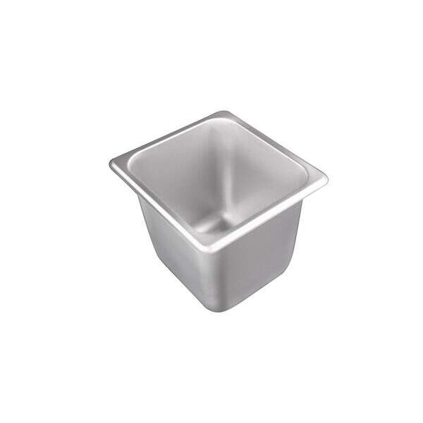 C.A.C. STPS-S25-6, 6-inch Stainless Steel 1/6 Size 25 Gauge Standard Steam Table Pan