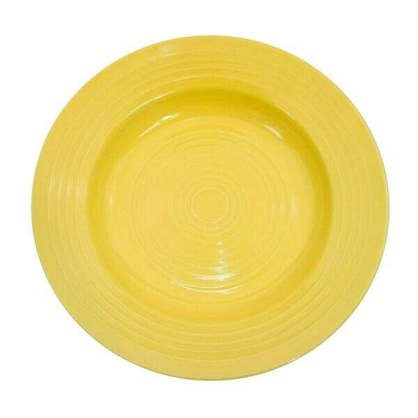 C.A.C. TG-120-SFL, 22 Oz 12-Inch Porcelain Sunflower Pasta Bowl, DZ