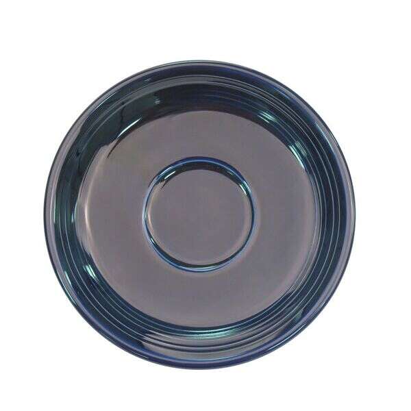 C.A.C. TG-2-CBU, 6-Inch Porcelain Cobalt Blue Saucer for TG-1-CBU Cup, 3 DZ/CS