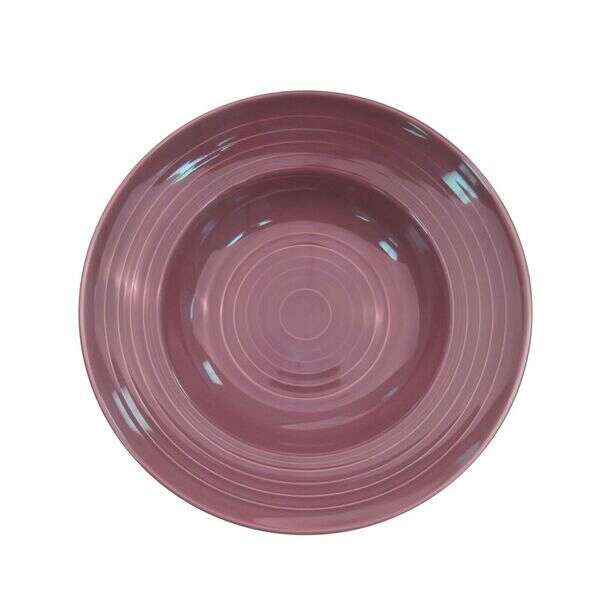 C.A.C. TG-3-PLM, 9 Oz 9-Inch Porcelain Plum Pasta Bowl, 2 DZ/CS