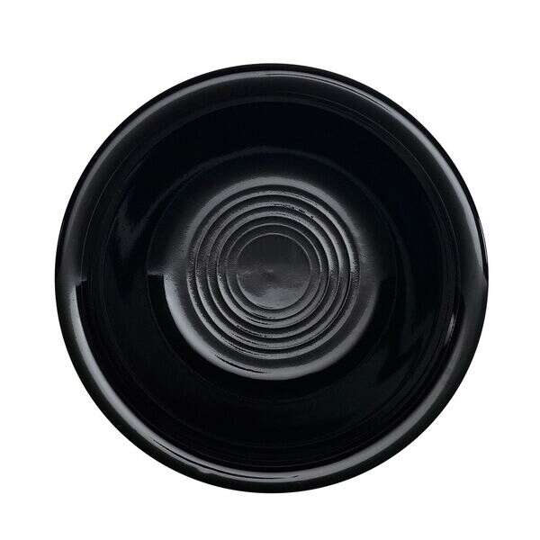 C.A.C. TG-32-BLK, 3.5 Oz 4.5-Inch Porcelain Black Fruit Dish, 3 DZ/CS