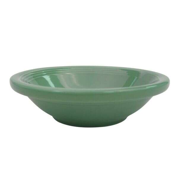 C.A.C. TG-32-G, 3.5 Oz 4.5-Inch Porcelain Green Fruit Dish, 3 DZ/CS