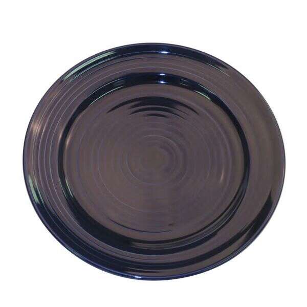 C.A.C. TG-8-CBU, 9-Inch Porcelain Cobalt Blue Plate, 2 DZ/CS