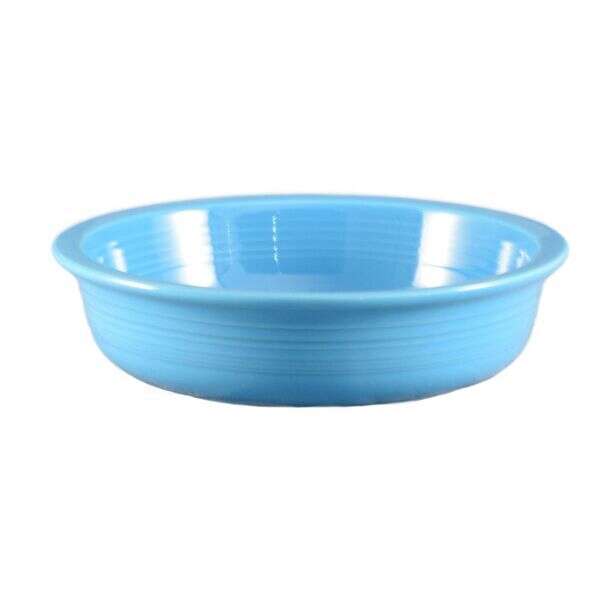 C.A.C. TG-B7-PCK, 20 Oz 7.25-Inch Porcelain Peacock Nappie, 2 DZ/CS