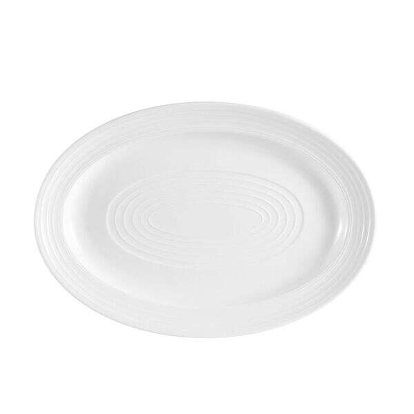 C.A.C. TGO-13, 11.75-Inch Porcelain Oval Platter, DZ