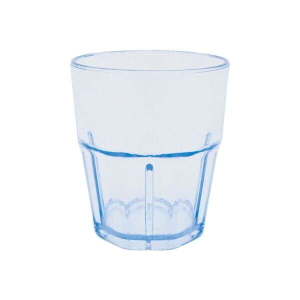 C.A.C. TMLH-9, 9 Oz Plastic Tropical Blue Tumbler, DZ