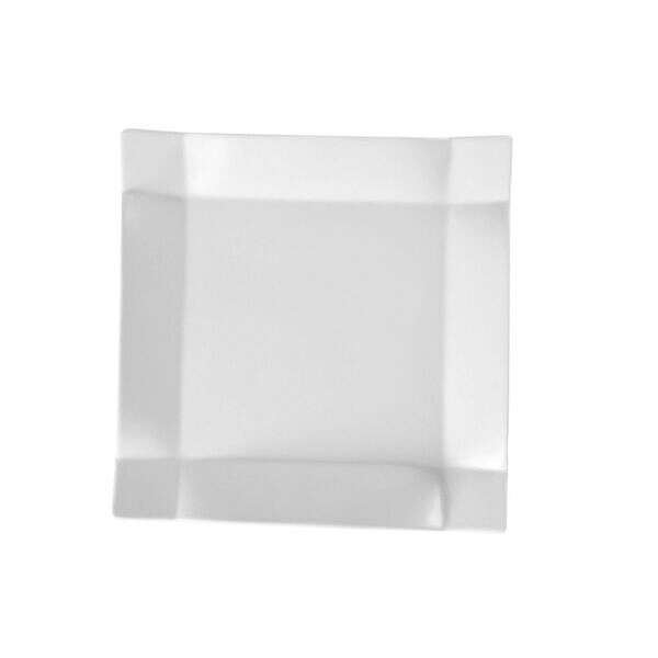 C.A.C. TMS-6, 6-Inch Porcelain Square Plate, 3 DZ/CS