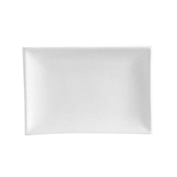 C.A.C. TOK-12, 8-Inch Porcelain Thick Rectangular Platter, 2 DZ/CS